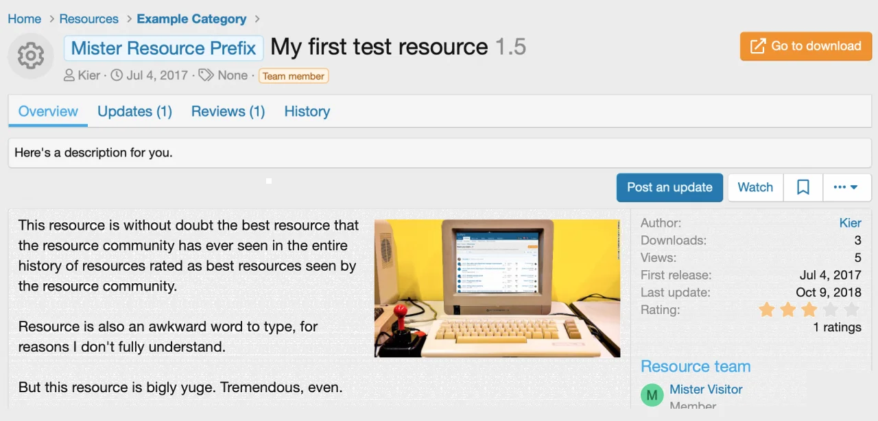 Resource 'Resource Manager (XFRM)'