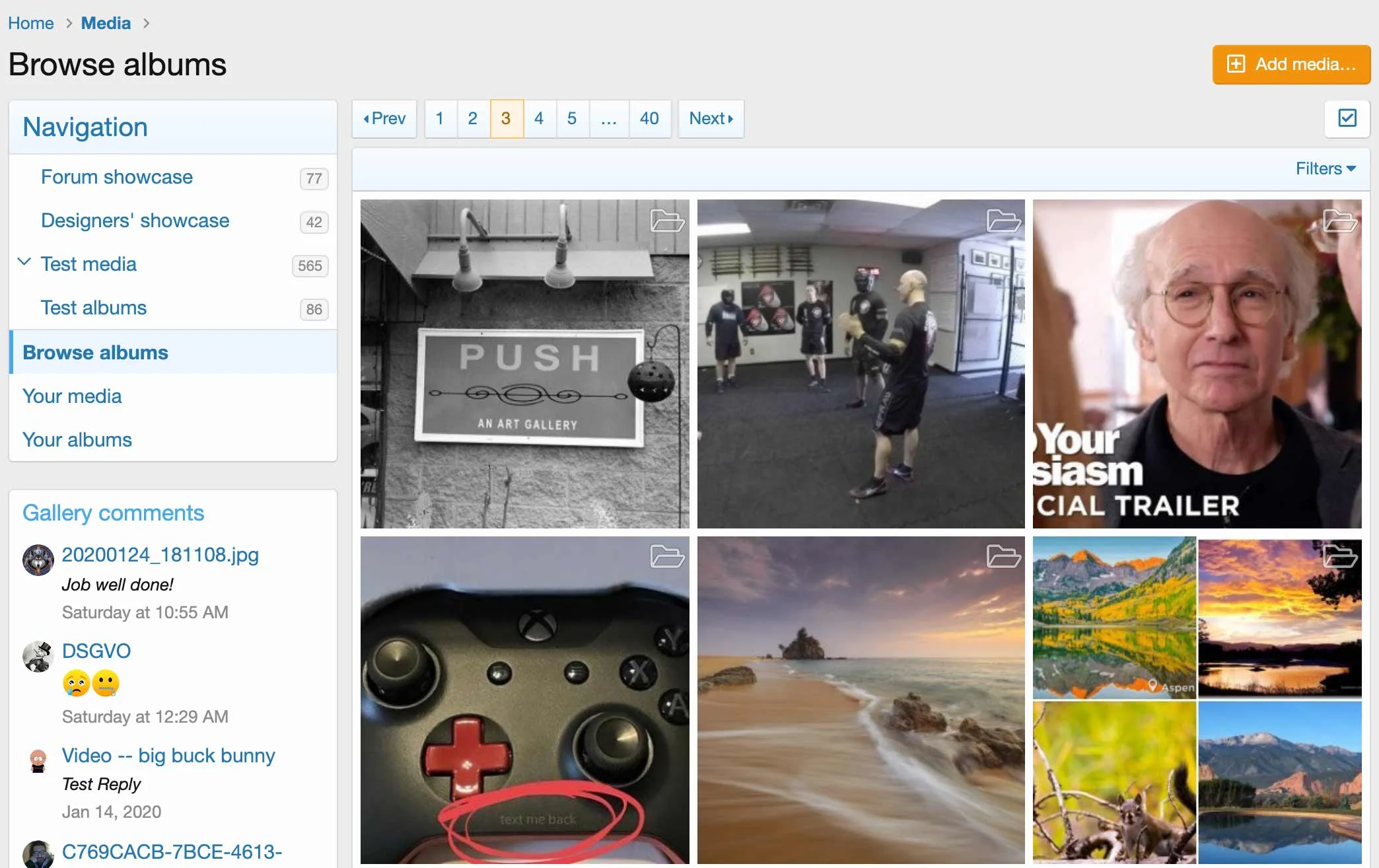 Resource 'XenForo Media Gallery'