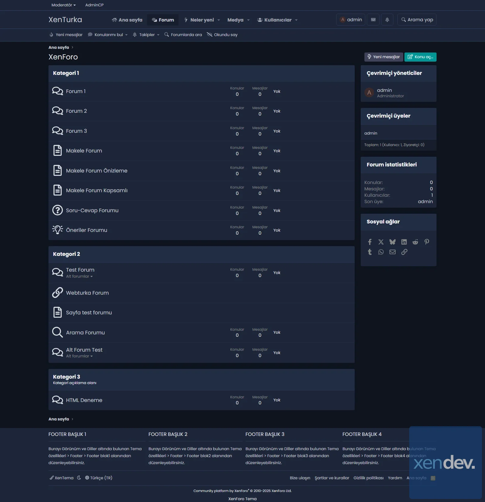 xenforo-free-lite-modern-theme-homepage-night-mode.webp